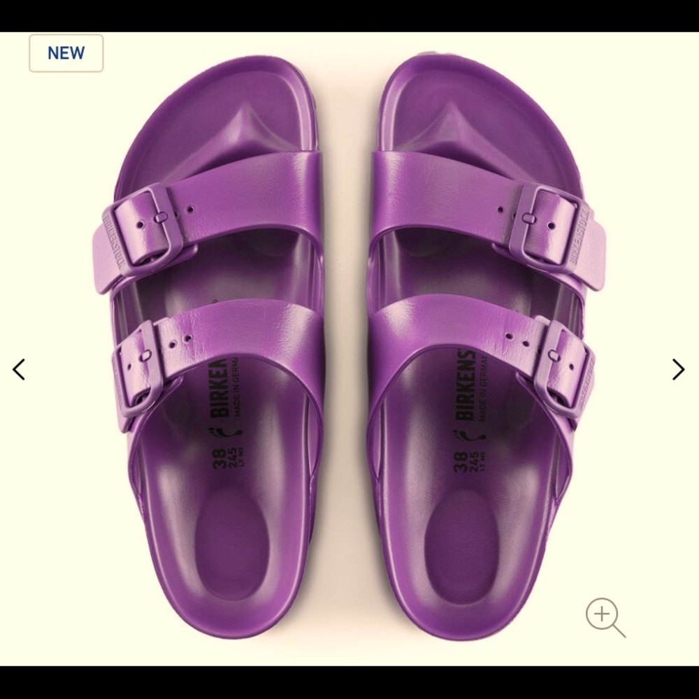 Wom Birkenstock Arizona EVA Sandals (38)
